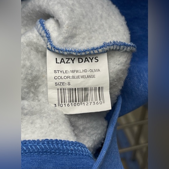 LD LAZY DAYS Women’s fleece lined Hoodie size S - Picture 11 of 12